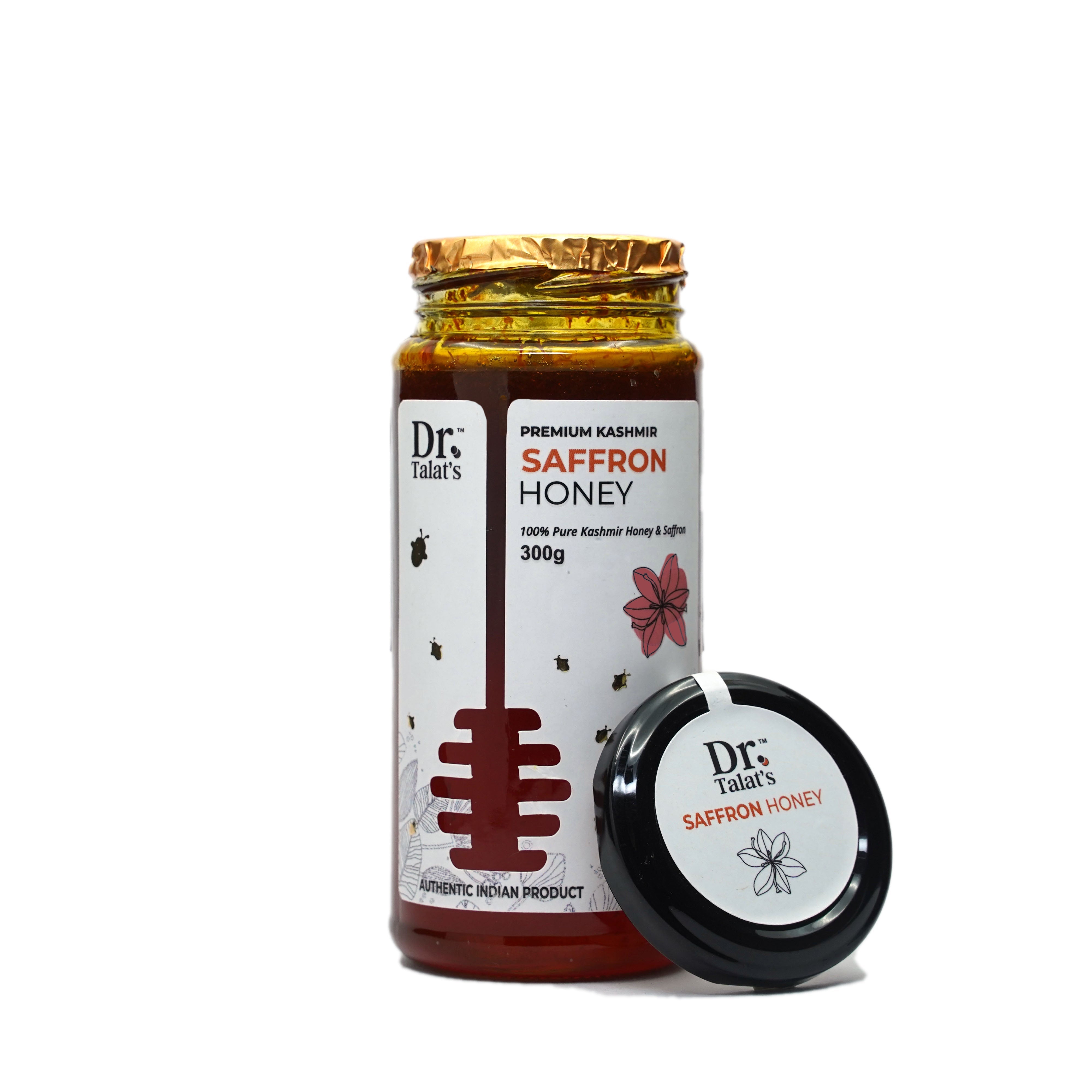 Dr. Talat's Premium Kashmir Saffron Honey